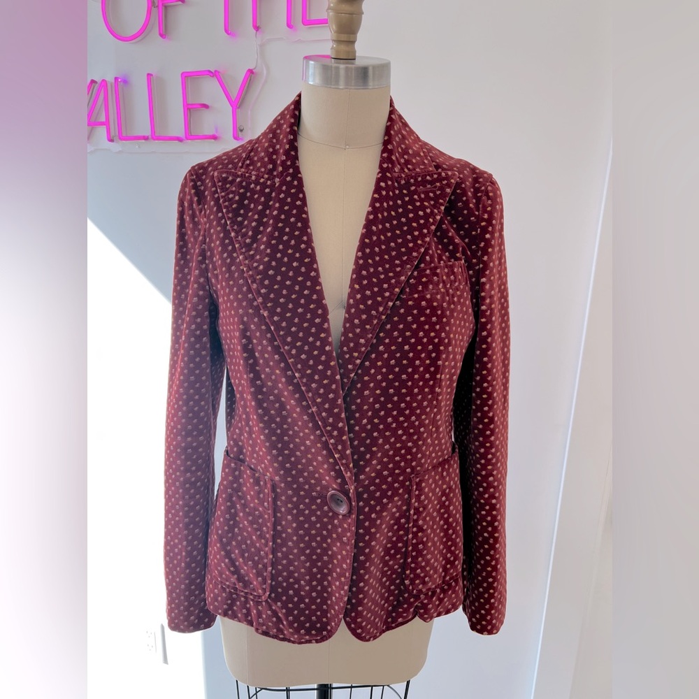 Marc by MJ Velvet Blazer size 10